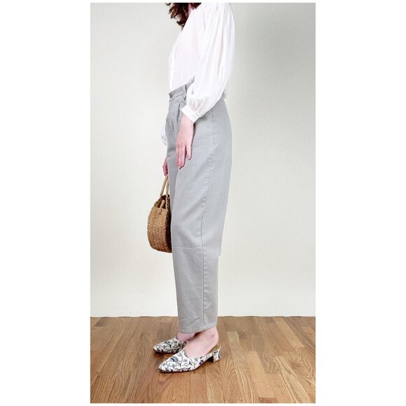 Vintage High Rise Waisted Denim Jean Pants Straight Wide Leg Coastal Old Money - Picture 3 of 7